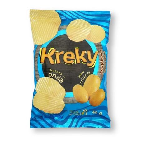 SALGADINHO BATATA KREKY CHIPS ORIGINAL 40G
