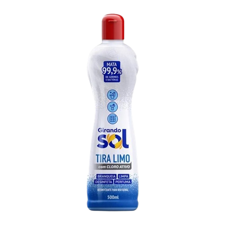 Desinfetante Uso Geral Girando Sol Tira Limo Squeeze 500ml 
 