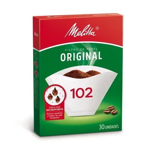 Filtro de Papel Melitta 102 Original Caixa 60gr