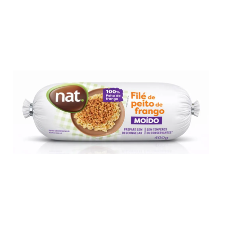 File peito frango moido nat 400g