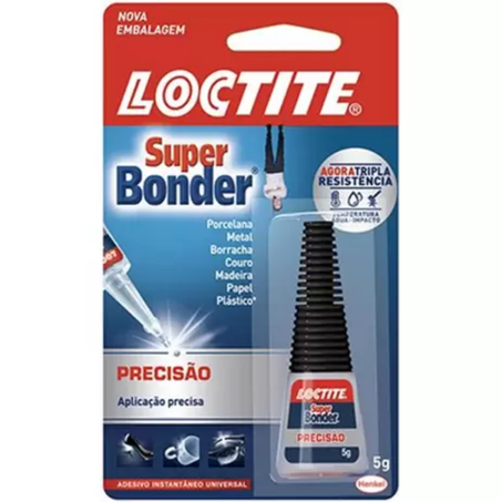 Cola super bonder precisao 5g un