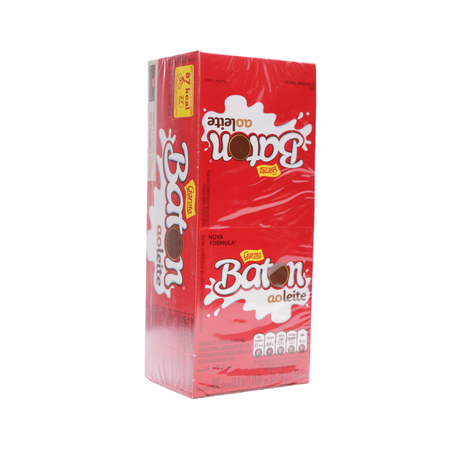 Choc baton garoto ao leite 30un 360-55