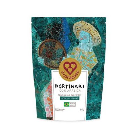 CAFE 3 CORACOES 50G PORTINARI 100% ARABICA