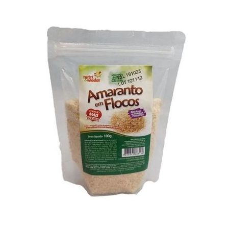 CEREAL NUTRI E VIDA AMARANTO EM FLOCOS 100G