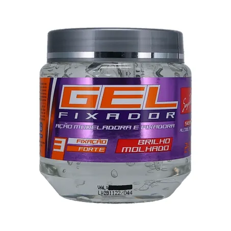 Gel fixador sergio paris brilho m.forte 240g 360-35