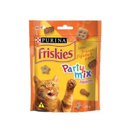 Petisco Party Mix Friskies Frango 40g