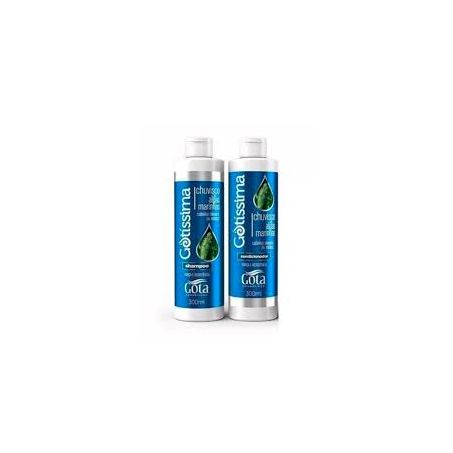 Kit shampoo/condicionador alecrim gota dourada 300ml