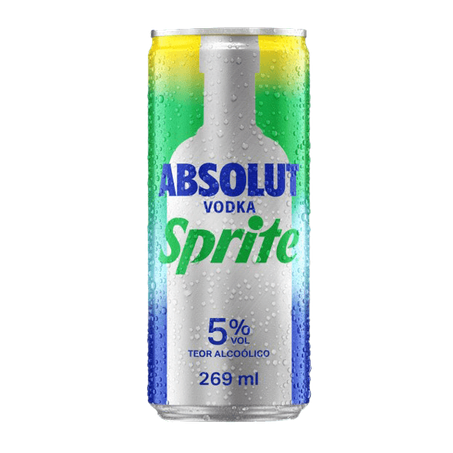 VODKA ABSOLUT SPRITE 269 ML                       