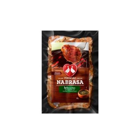 Sobrecoxa molho chimichurri nabrasa perdigao 800g
