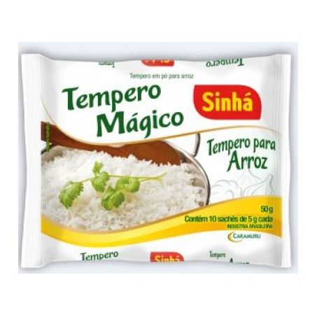 TEMPERO EM PO SINHA 50G ARROZ