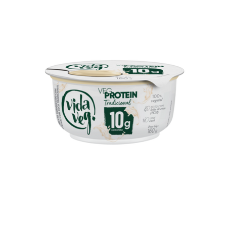 Iogurte vida veg protein trad 160g