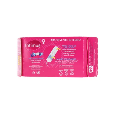 Absorvente Interno Intimus Mini Leve 16 Pague 15 Unidades 360-19