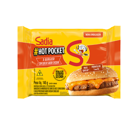 HOT POCKET X CHEDDAR SADIA