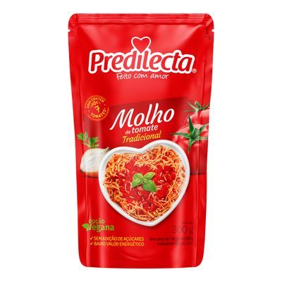 Molho tomate predilecta 300g