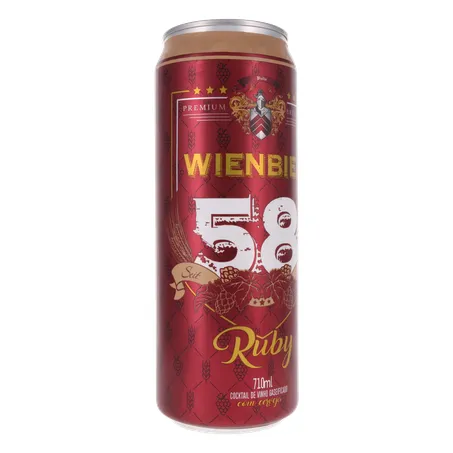 Cocktail de Vinho Wienbier 58 com Cerveja Lata 710ml 360-33