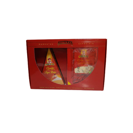 Queijo tirolez gorgonzola e brie 260g