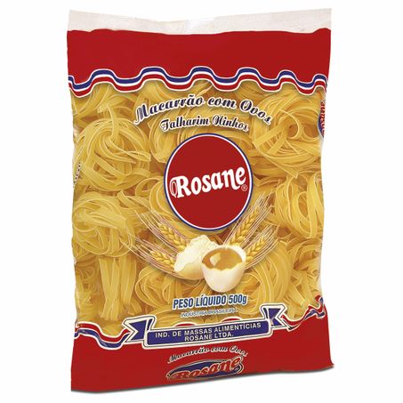 MACARRAO ROSANE COM OVOS TA.NINHO 500G