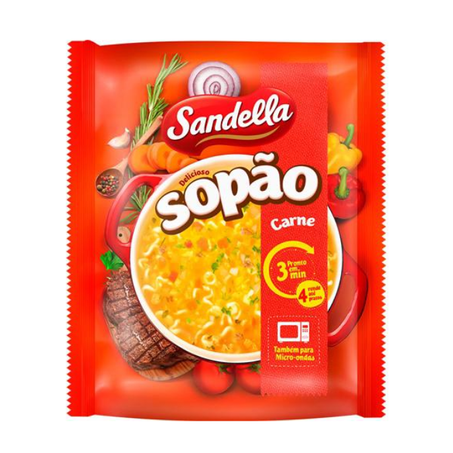 SOPAO SANDELLA 90G CARNE C/LEGUME