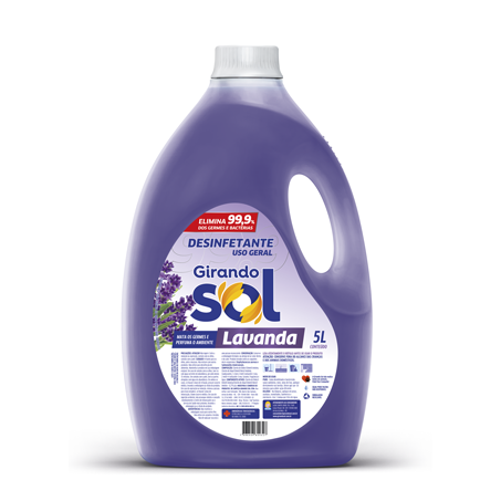DESINFETANTE GIRANDO SOL LAVANDA 5L