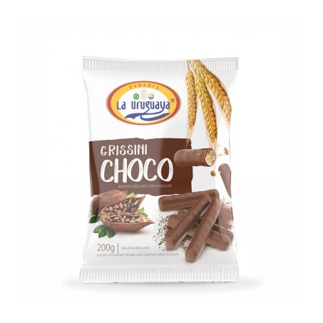 BISC LA URUGUAYA 200G GRISSINI CHOC