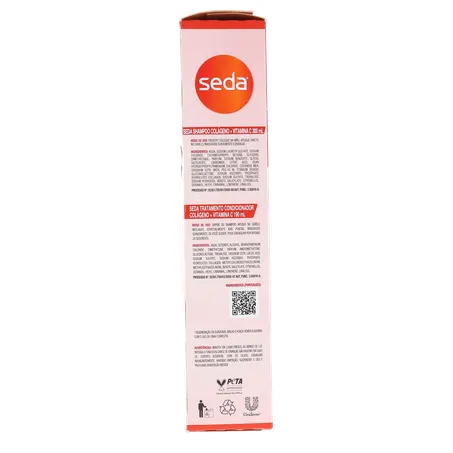 KIT SEDA SHAMPOO 300ML + CONDICIONADOR 190ML COLÁGENO + VITAMINA C 360-9