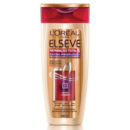 SHAMPOO ELSEVE 200ML RESTAURAÇÃO TOTAL 5 EXTRA PROFUNDO
