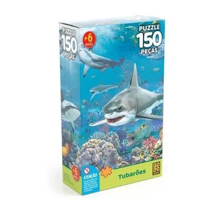 PUZZLE GROW TUBAROES 150P UN