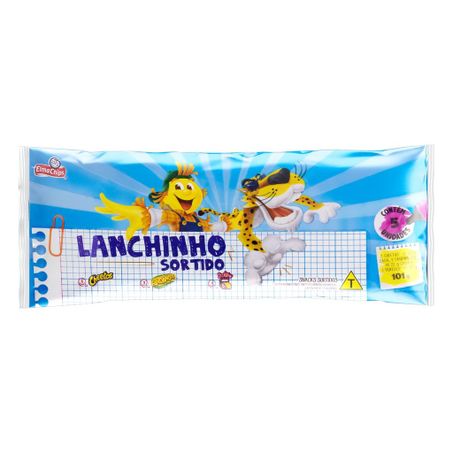 Lanchinho sortido elma chips 94g com 5 unidades
