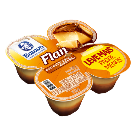 Sobremesa flan caramelo batavo 400g