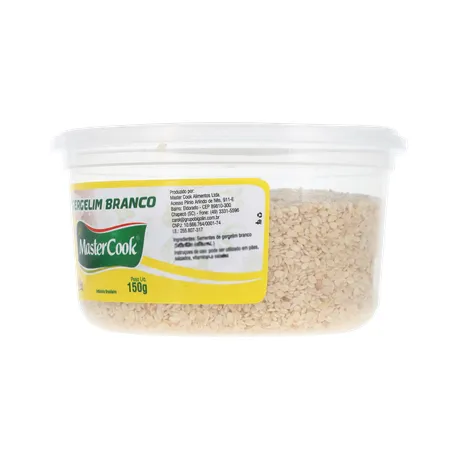 Gergelim branco carol  pote 150g 360-5