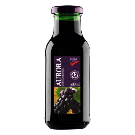 SUCO INTEGRAL UVA TINTO AURORA 300ML