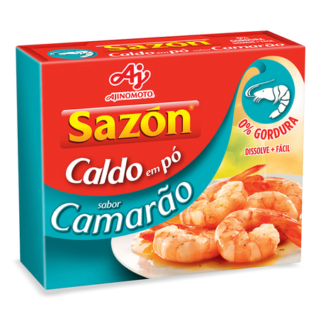 CALDO EM PÓ SAZON CAMARÃO 32,5G