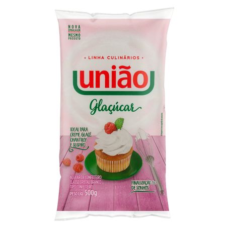 AÇÚCAR CONFEITEIRO UNIÃO CULINÁRIOS GLAÇÚCAR