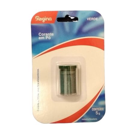 Corante p/bolo po regina verde 5gr