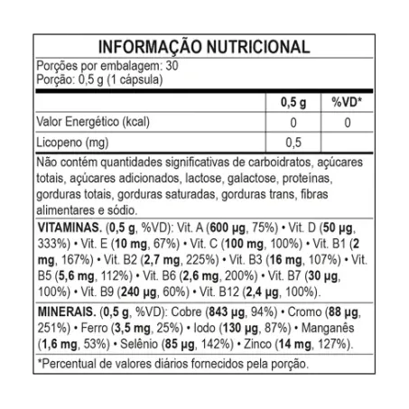 NUTRIDAILY POLIVITAMÍNICO HOMEM 30 CÁPSULAS - APISNUTRI 360-1