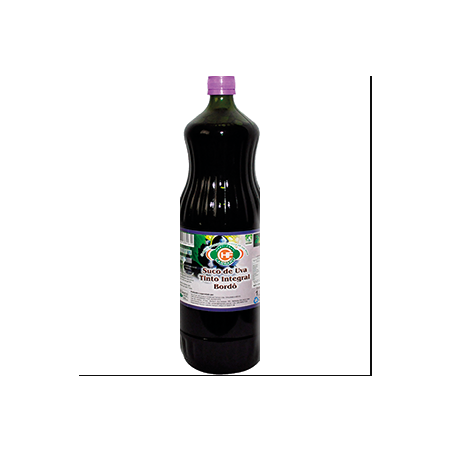SUCO INTEGRAL ORGÂNICO HORTI FRUTI UVA TINTO BORDÔ GARRAFA 1,5L