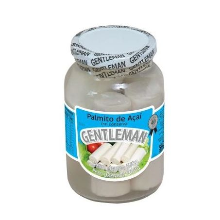 PALMITO ACAI GENTLEMAN 300G INTEIRO VIDRO