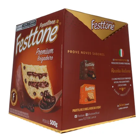 Panettone Festtone Trufado Brigadeiro 500G 360-23
