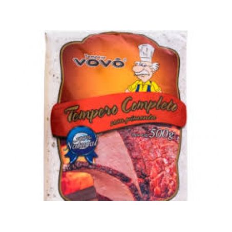 Sal Tempero Do Vovo Fino Sem Pimenta 500G