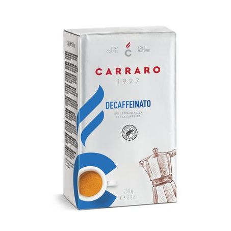 Cafe carraro moido decaffeinato 250g