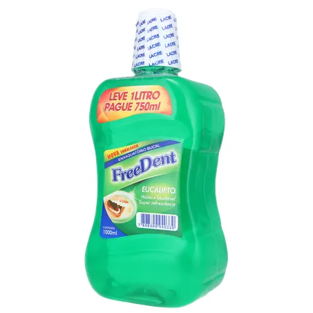 Enxag bucal freedent eucalipto 1l 360-3