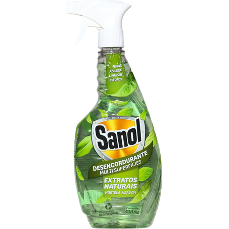 Desengordurante sanol 500ml hort e salvi