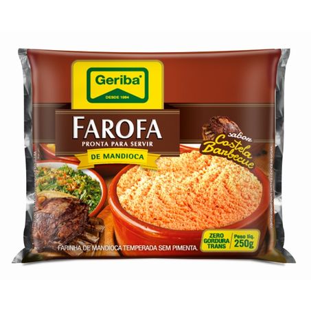 FAROFA GERIBA COST. BARBECUE MAND. 250G