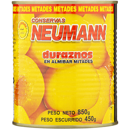 Pessego calda neumann 450g metades