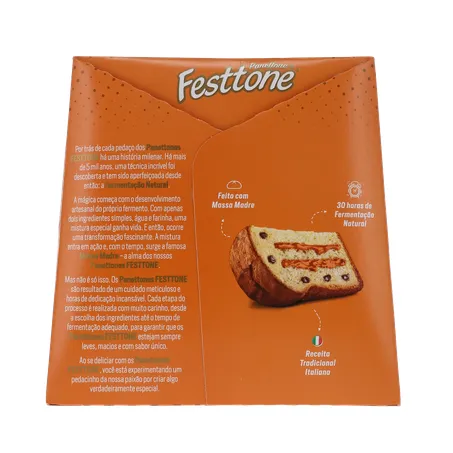 Panettone Festtone Trufado Doce De Leite 400G 360-1