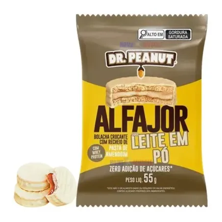 Alfajor Leite Pó Dr Peanut 55g