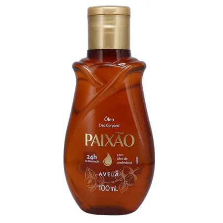 Óleo Deo Corporal Paixão Avelã  Frasco 100ml 360-1