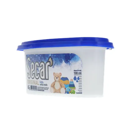Desumidificador de Ambientes Secar Original Kids Evita Mofo Pote 80gr 360-5