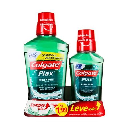 ANTI-SEPTICO PLAX 500ML + 250ML
