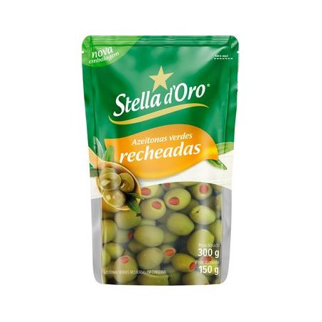Azeitona stella doro sc 150gr recheada